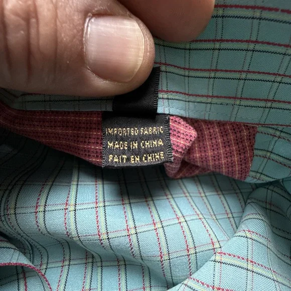 Bugatchi UOMO Button Up Men's SZ XL Short Sleeve Rayon Blend Pocket - Picture 4 of 10